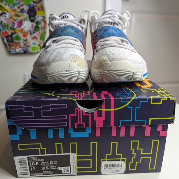 Nike Kyrie 6 "Animal Print Vast Grey" Size Men's US 10.5 - Picture 2 of 5